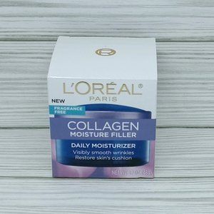 Loreal Paris Fragrance Free Collagen Moisture Filler Day/Night Cream 1.7oz